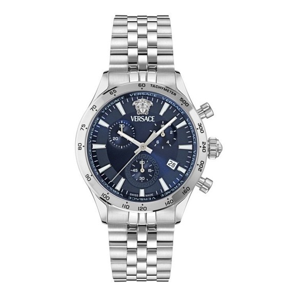 Versace Hellenyium Chrono Petite Bracelet Watch - NWT - Picture 1 of 5